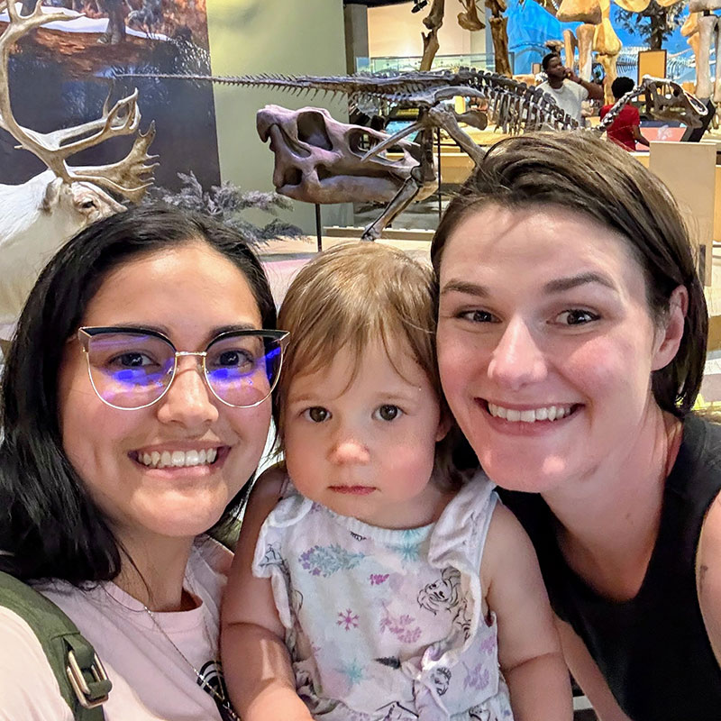 Lina from Colombia with the Kienle Family